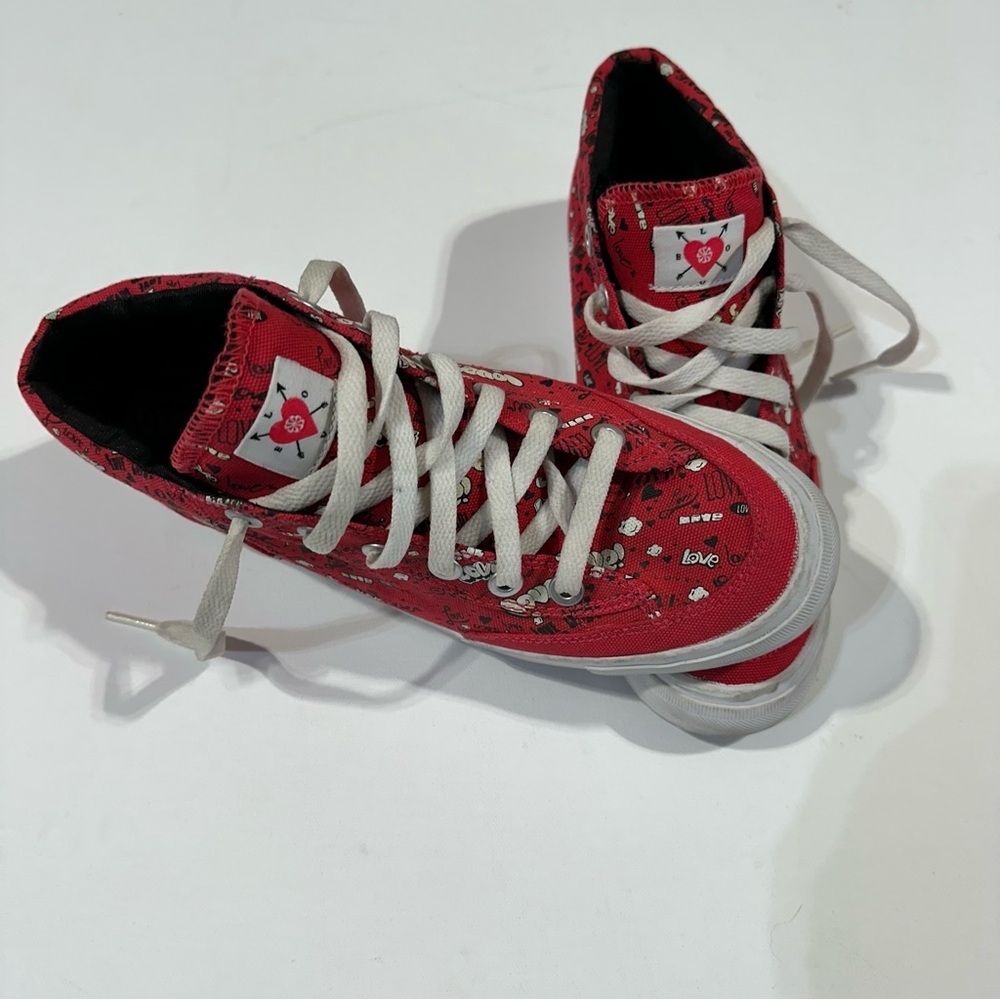Nike "Love" high top sneakers, size 9